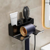 Wall-Mounted Hair Dryer Holder