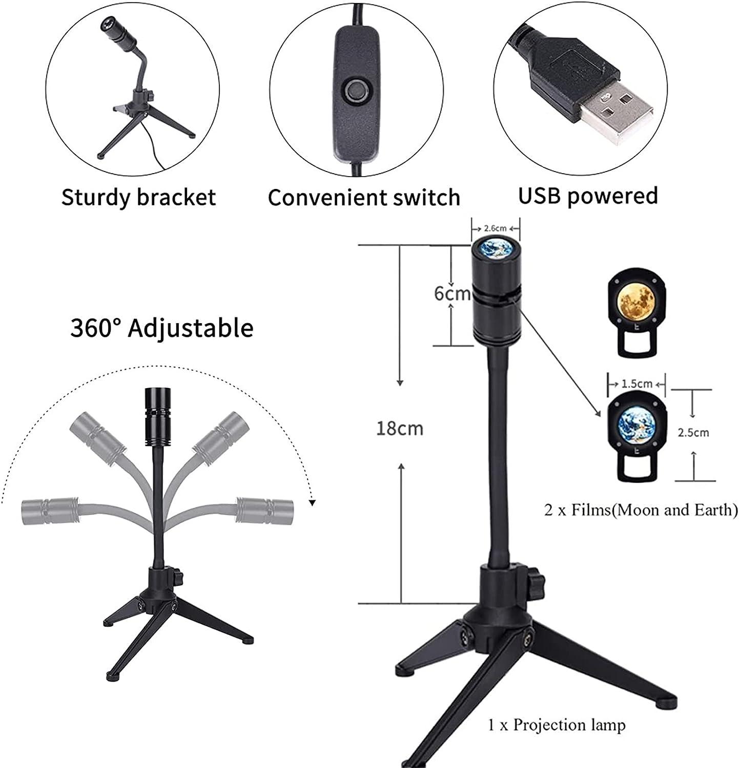 Earth / Moon Orbital Lamp - 961stores