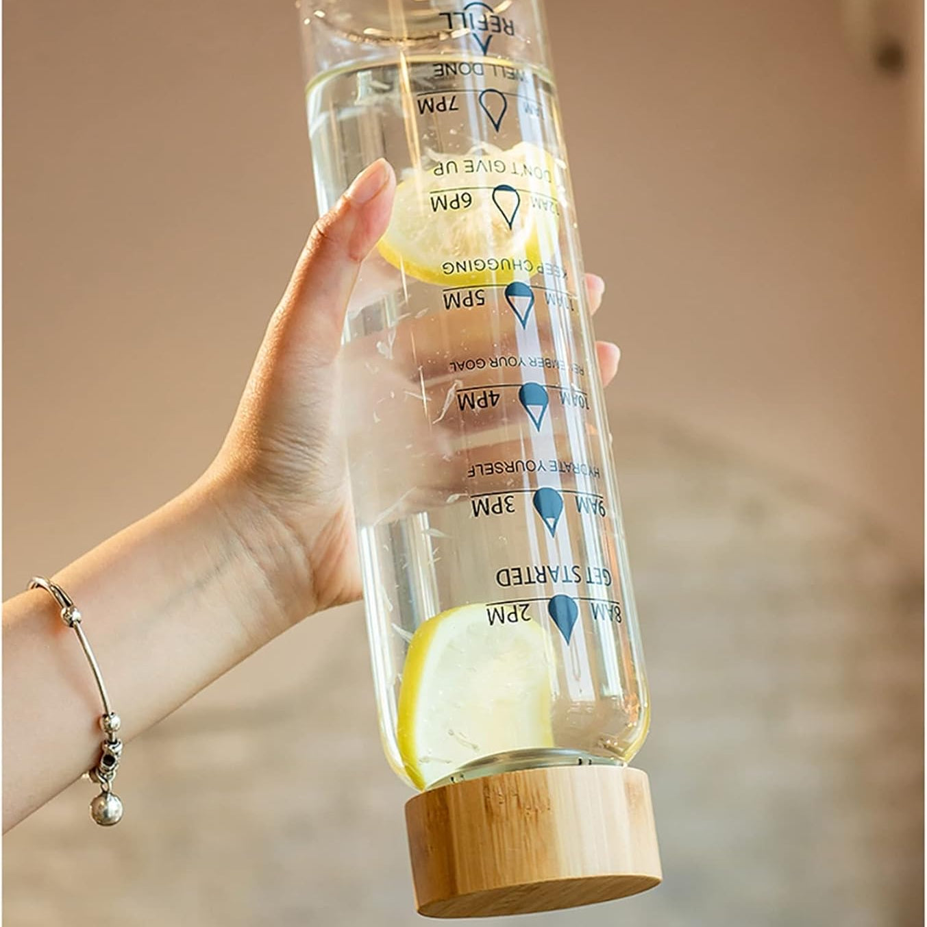 Glass Water Bottle 1000ml