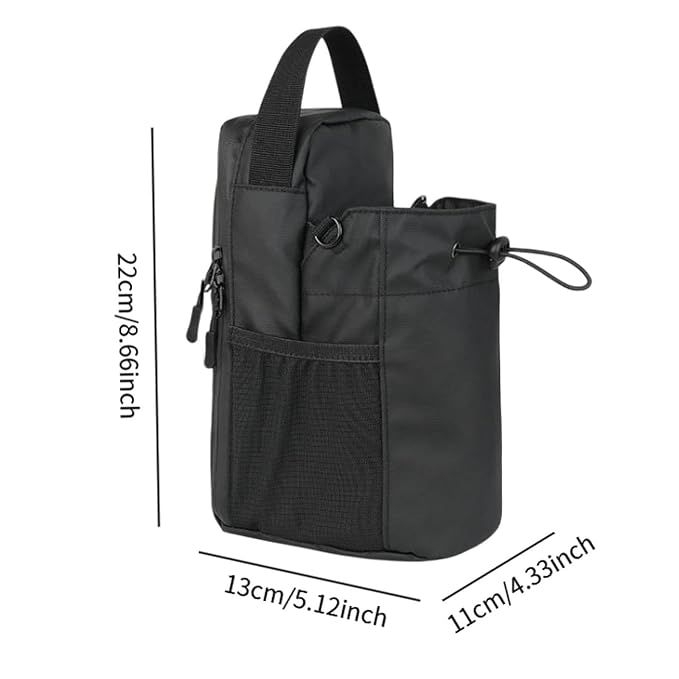 Magnetic Gym Bag With Water Bottle Holder