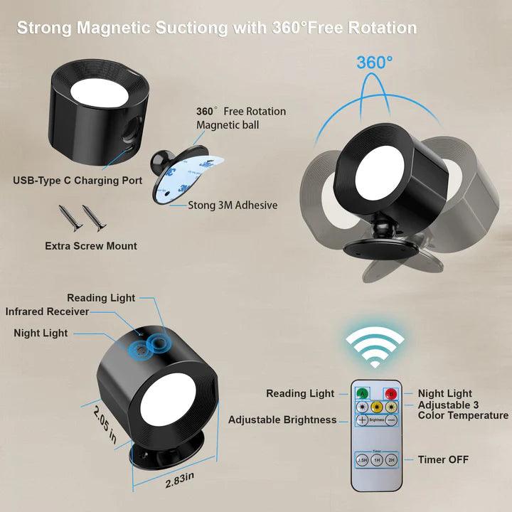 LED Rechargeable Wall Light - 961stores