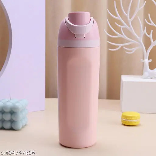 Insulated Stainless Steel Bottle with 2-in-1 Lid