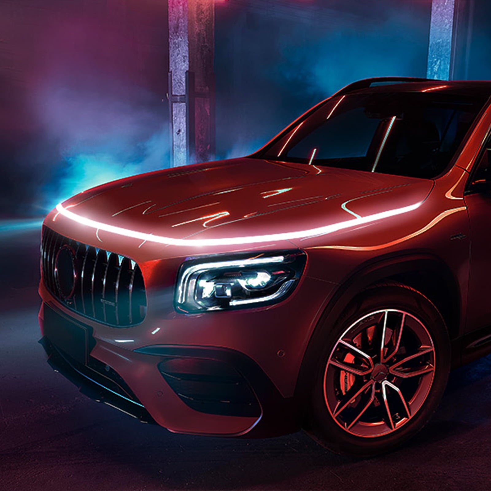 Car Hood LED Strip Lights