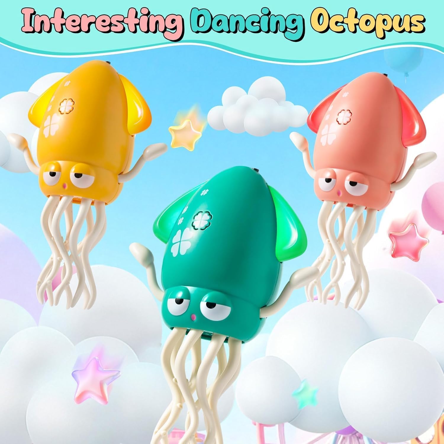 Electric Dancing Squid Toy