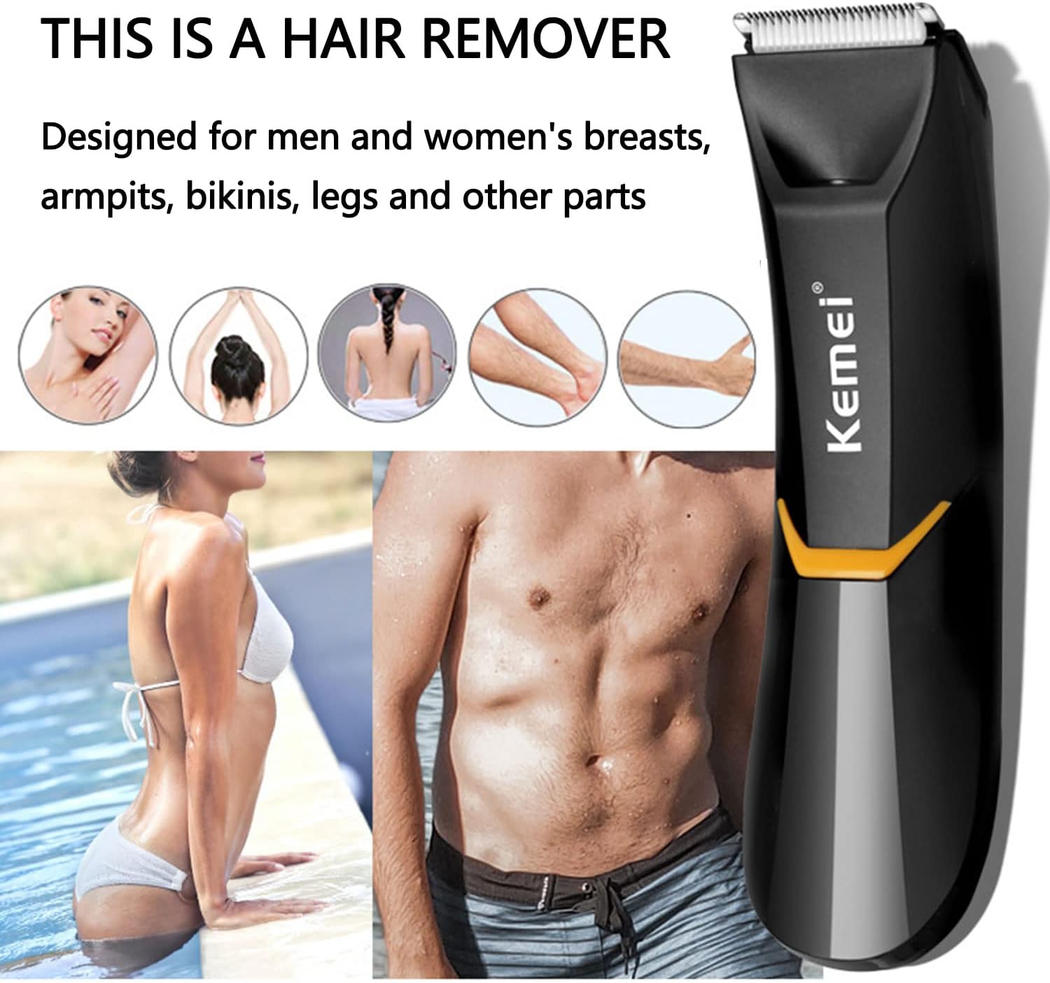 Kemei KM-3208 Sensitive Trimmer