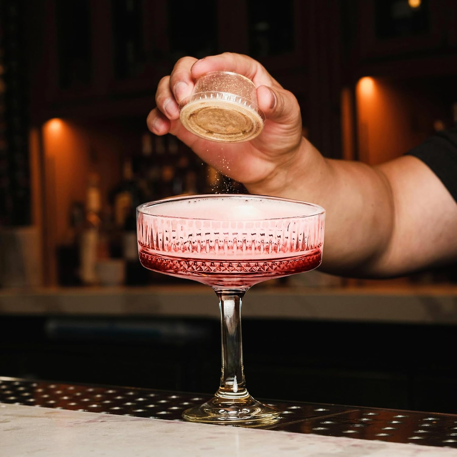 Set Of 6 Elegant Glass Cup