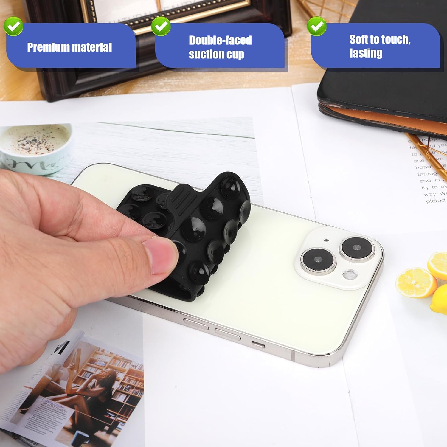 Silicone Suction Cup Phone Holder