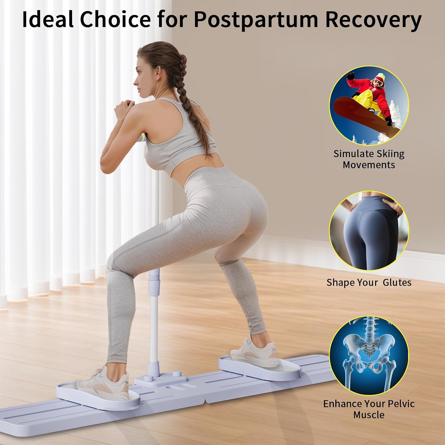 Muscle Training Ski Machine