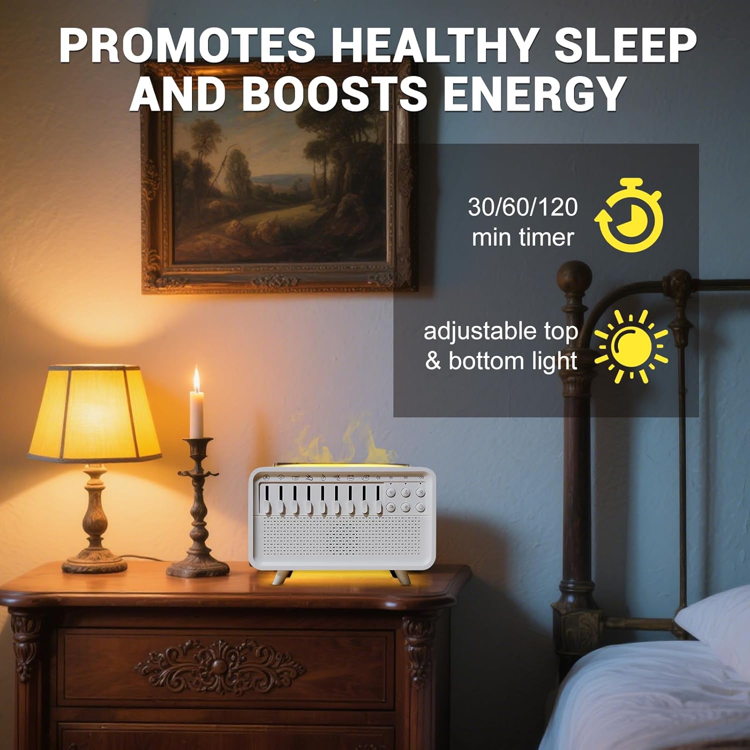 3 in 1 Bluetooth Speaker Humidifier Light