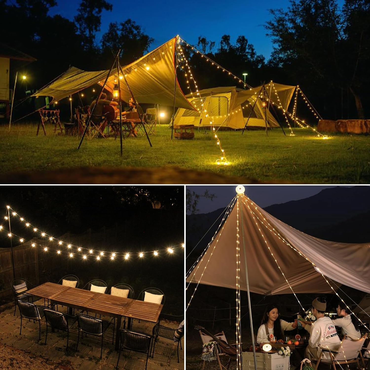Outdoor Camping String Lights