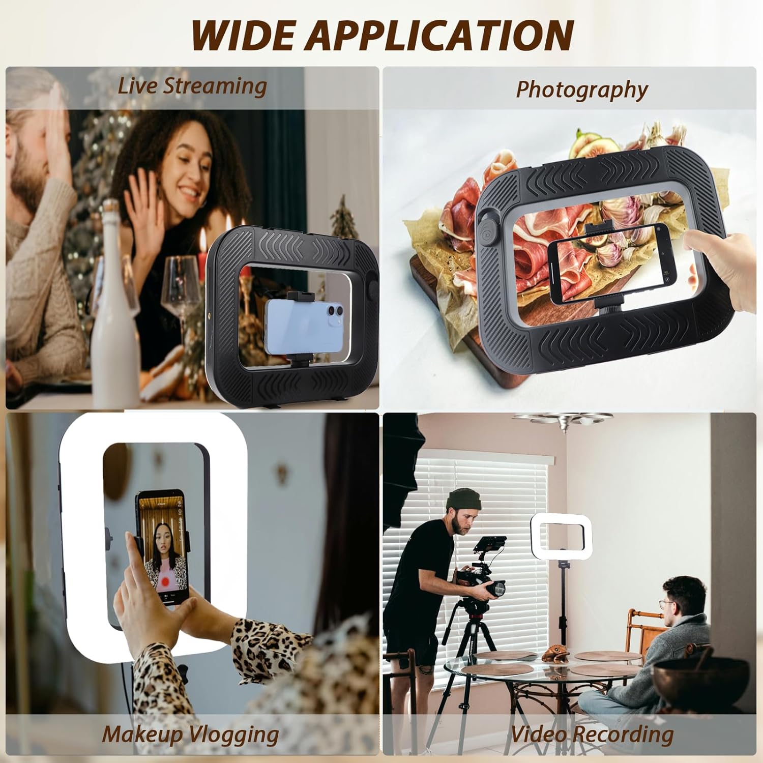 Portable Selfie Ring Light