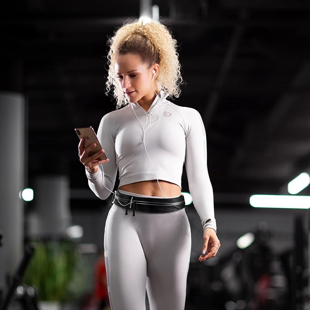 Reflective Running Belt with Adjustable Strap