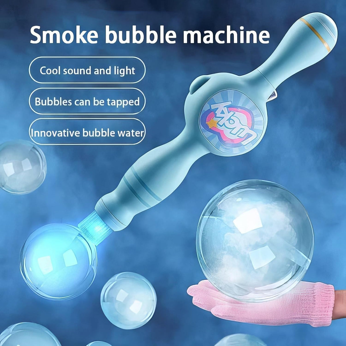 Kids Smoke Bubble Blower Machine