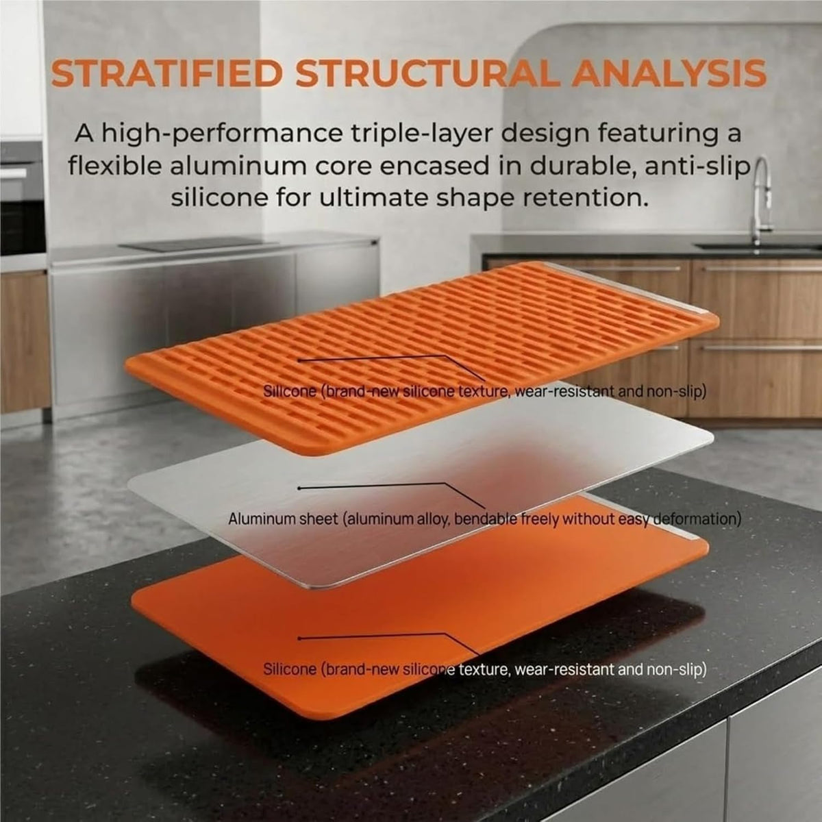 Flexible Silicone Aluminum Phone Stand