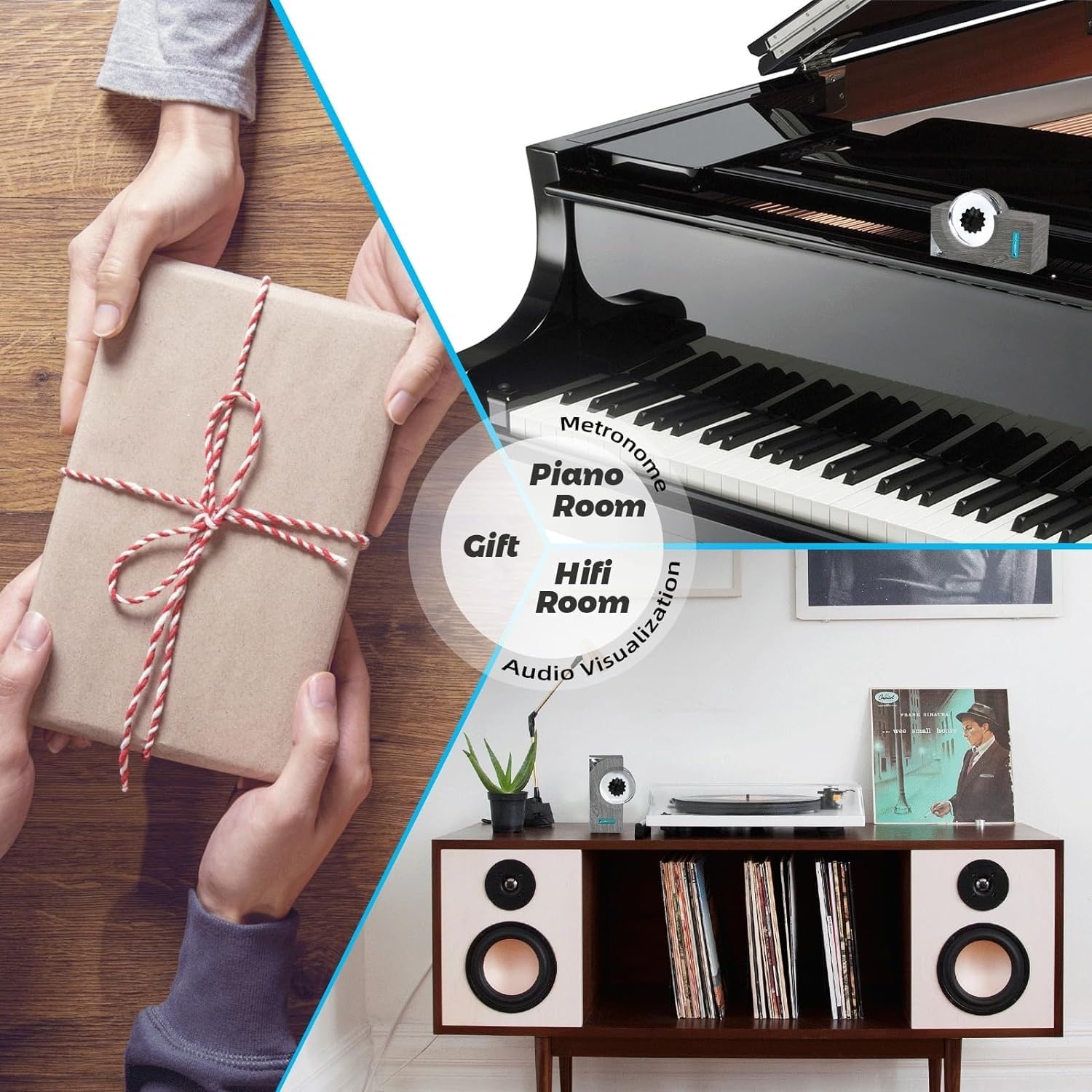 Magnetic Fluid Rhythm Lamp