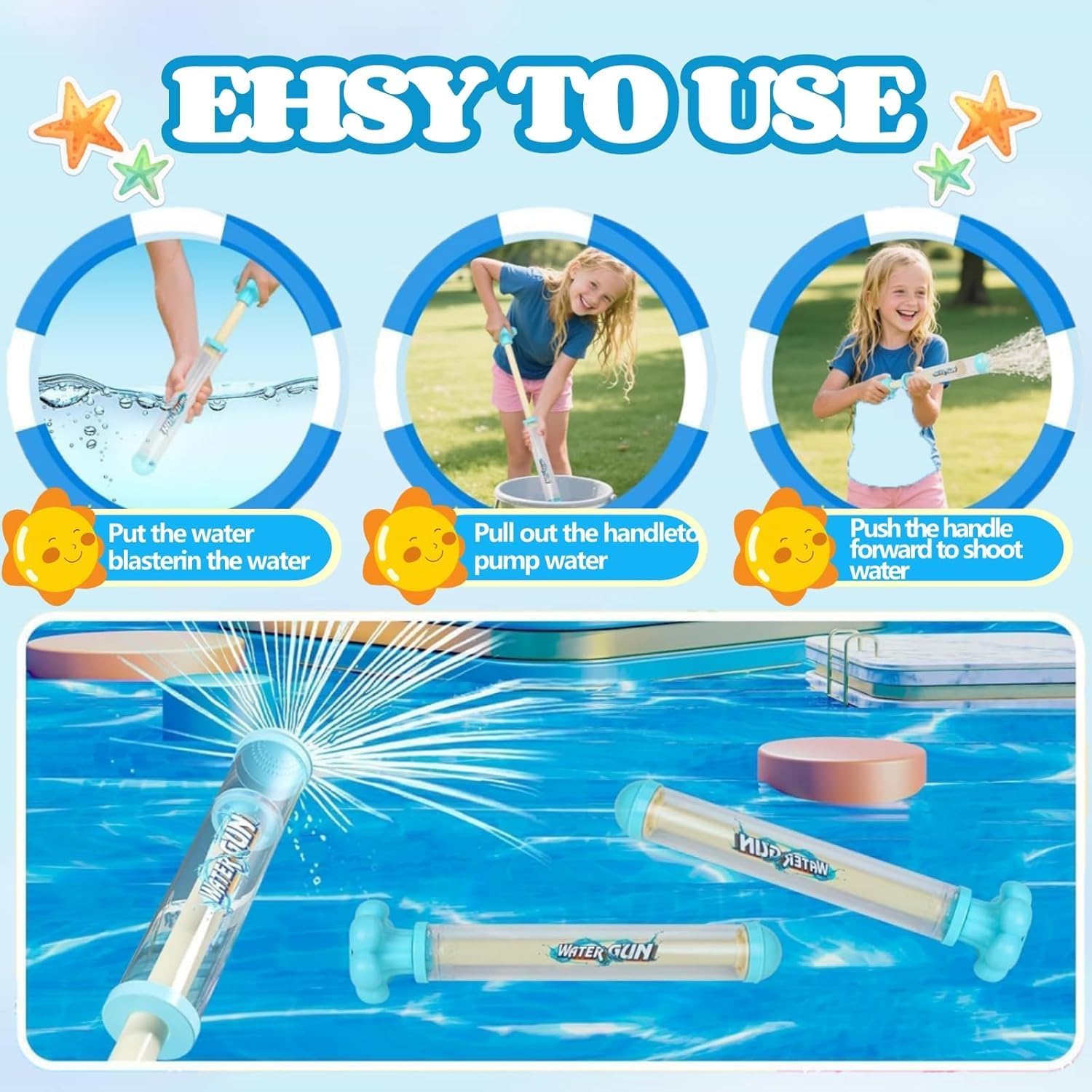 Fireworks Style Water Gun