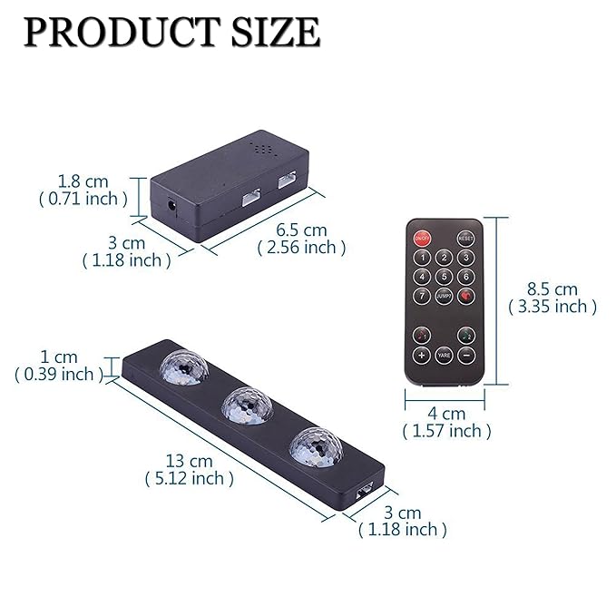 Car Interior Projectors (Set of 4)