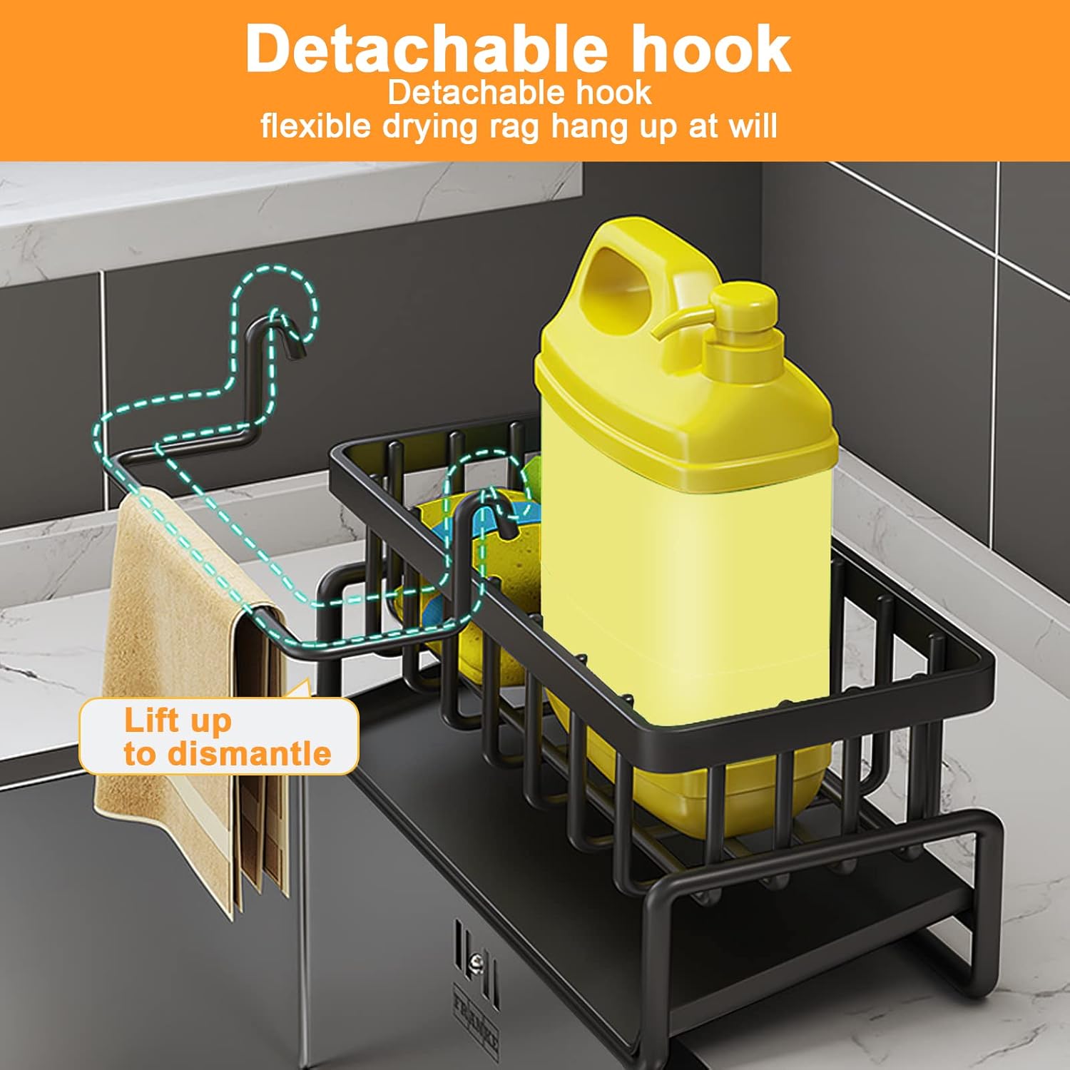 Kitchen Sink Rack with Quick Drain