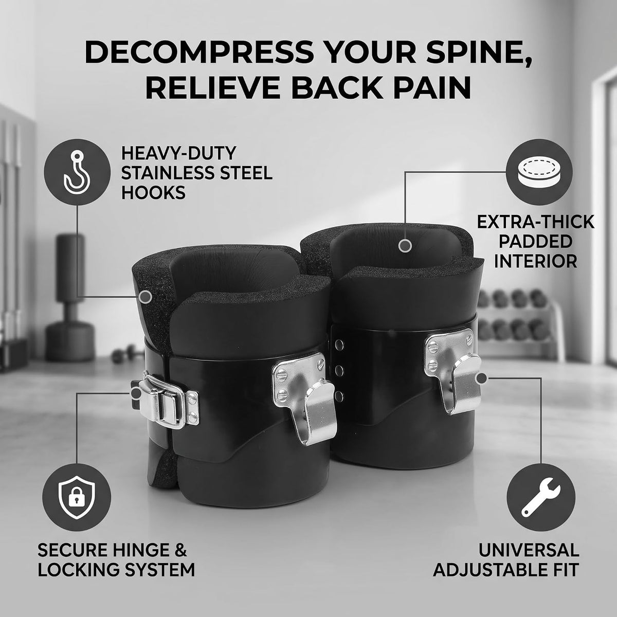 Inversion Boots for Pull Up Bar