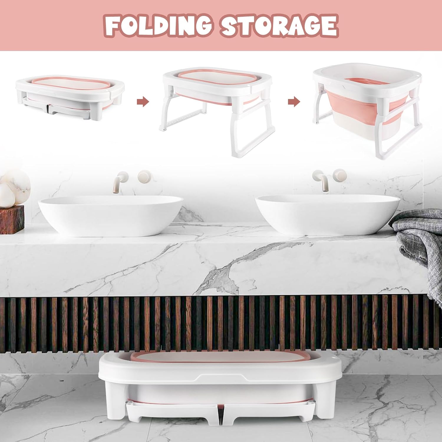 Foldable Baby Bathtub