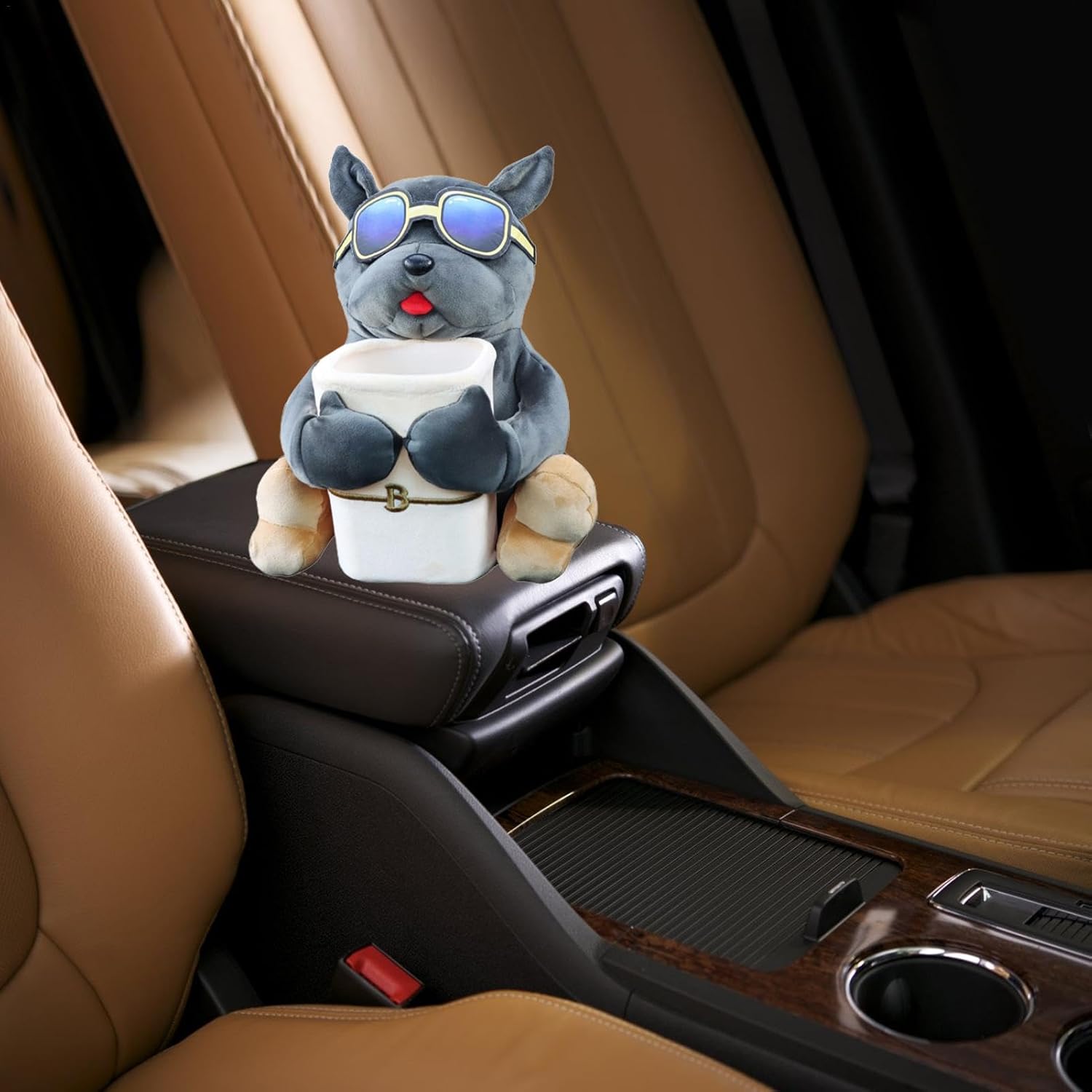 2-in-1 Plush Tissue Storage Box