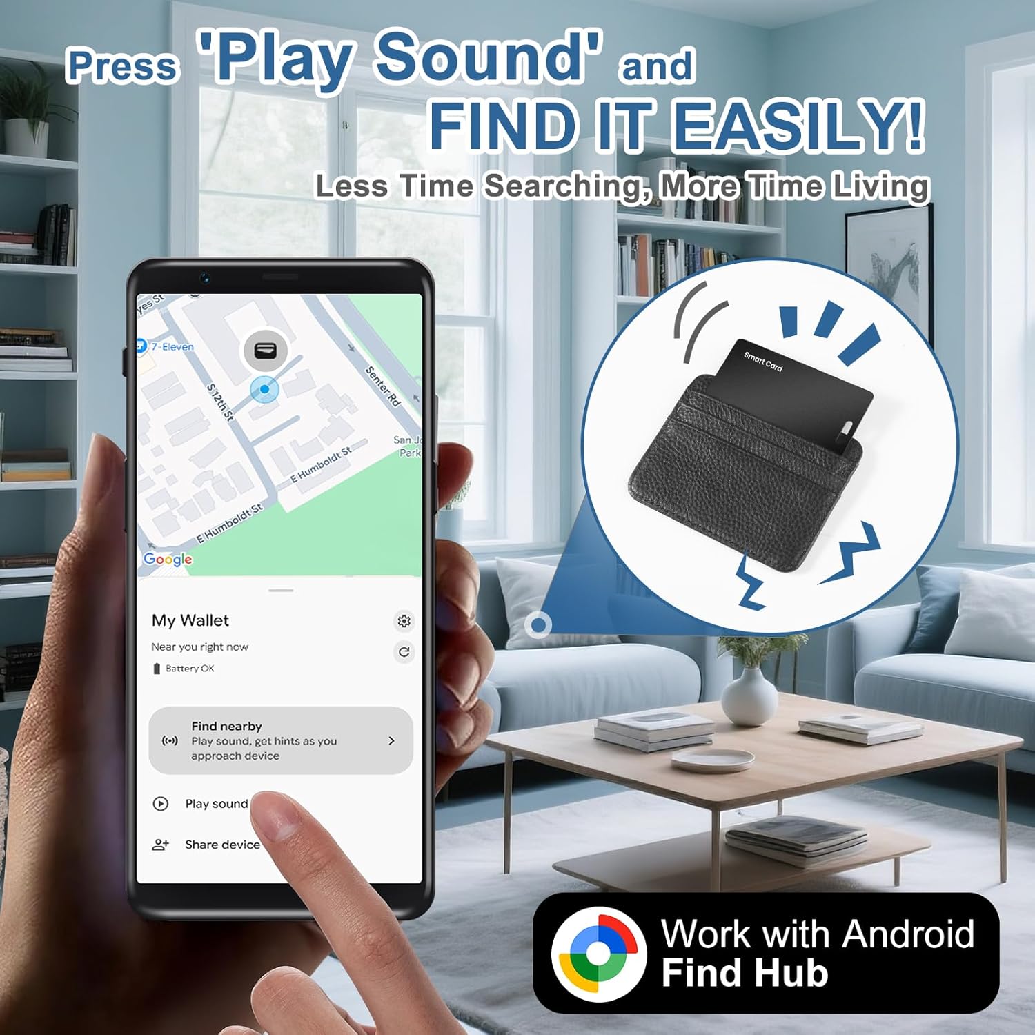 Bluetooth Tracker Card