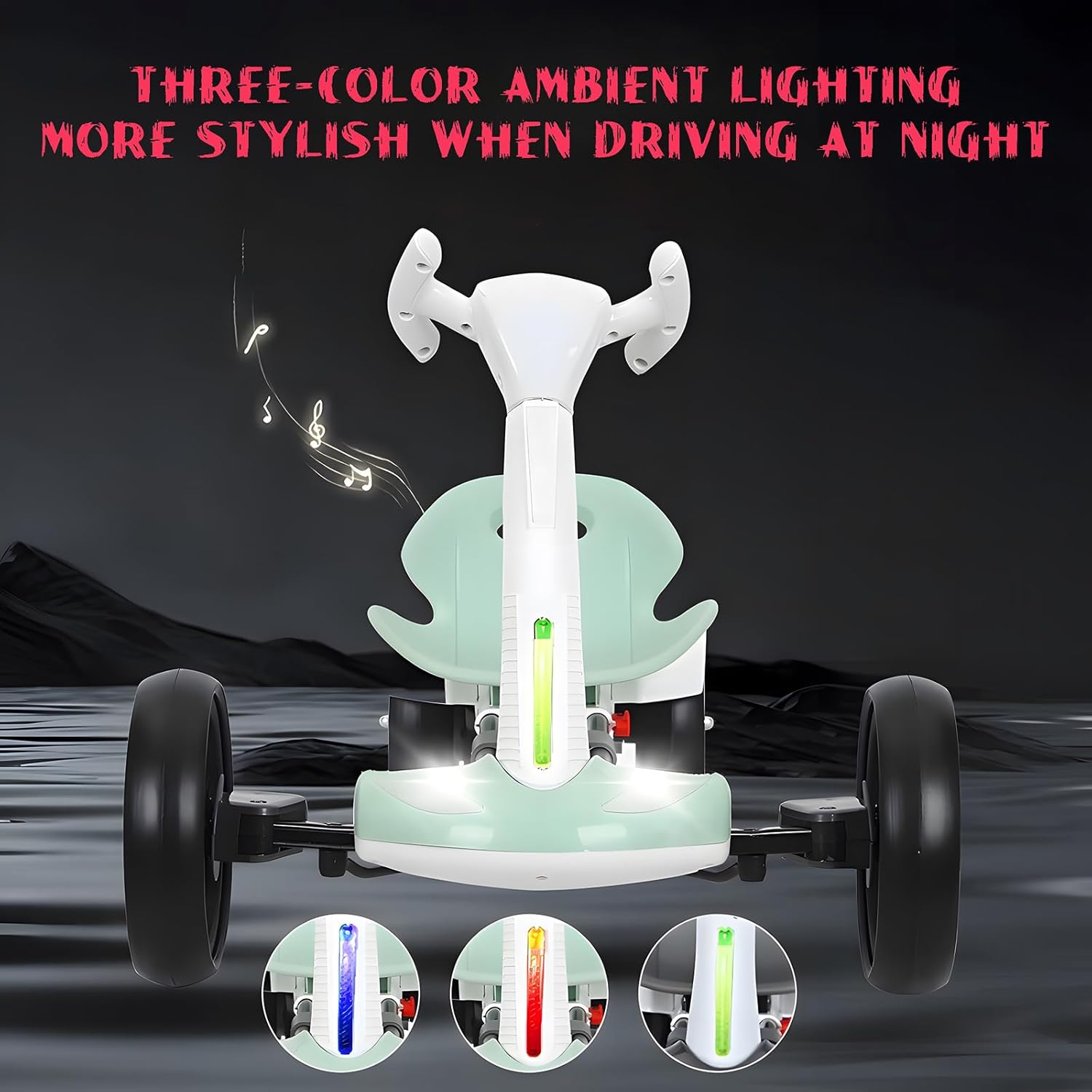 Electric Go-Kart for Kids with Remote