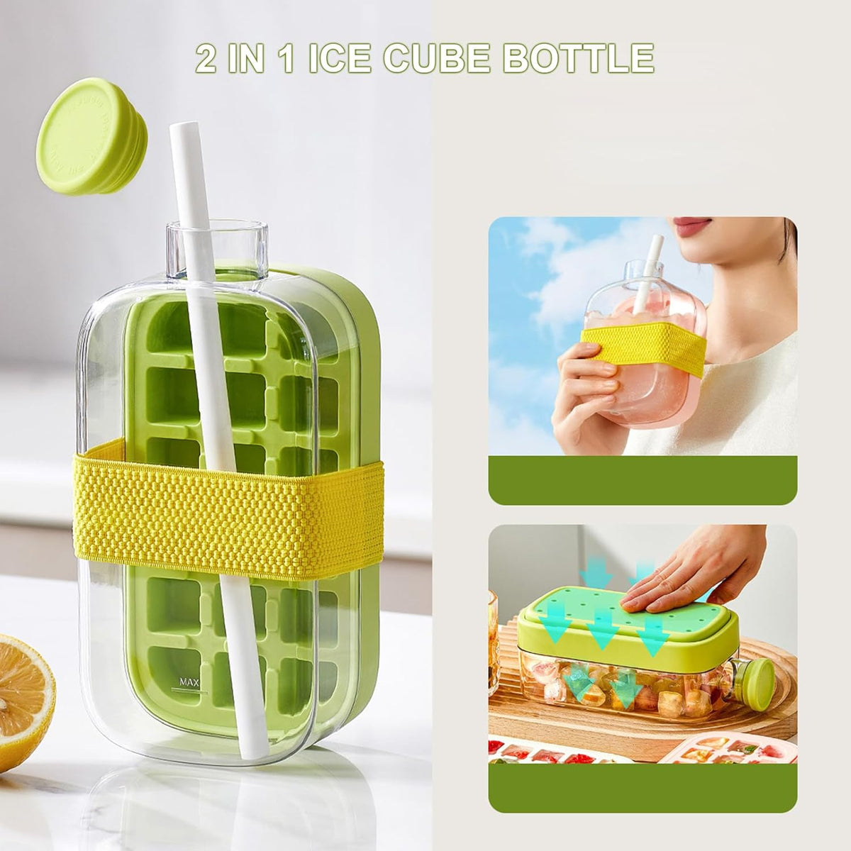 Ice Cube Bottle Cup