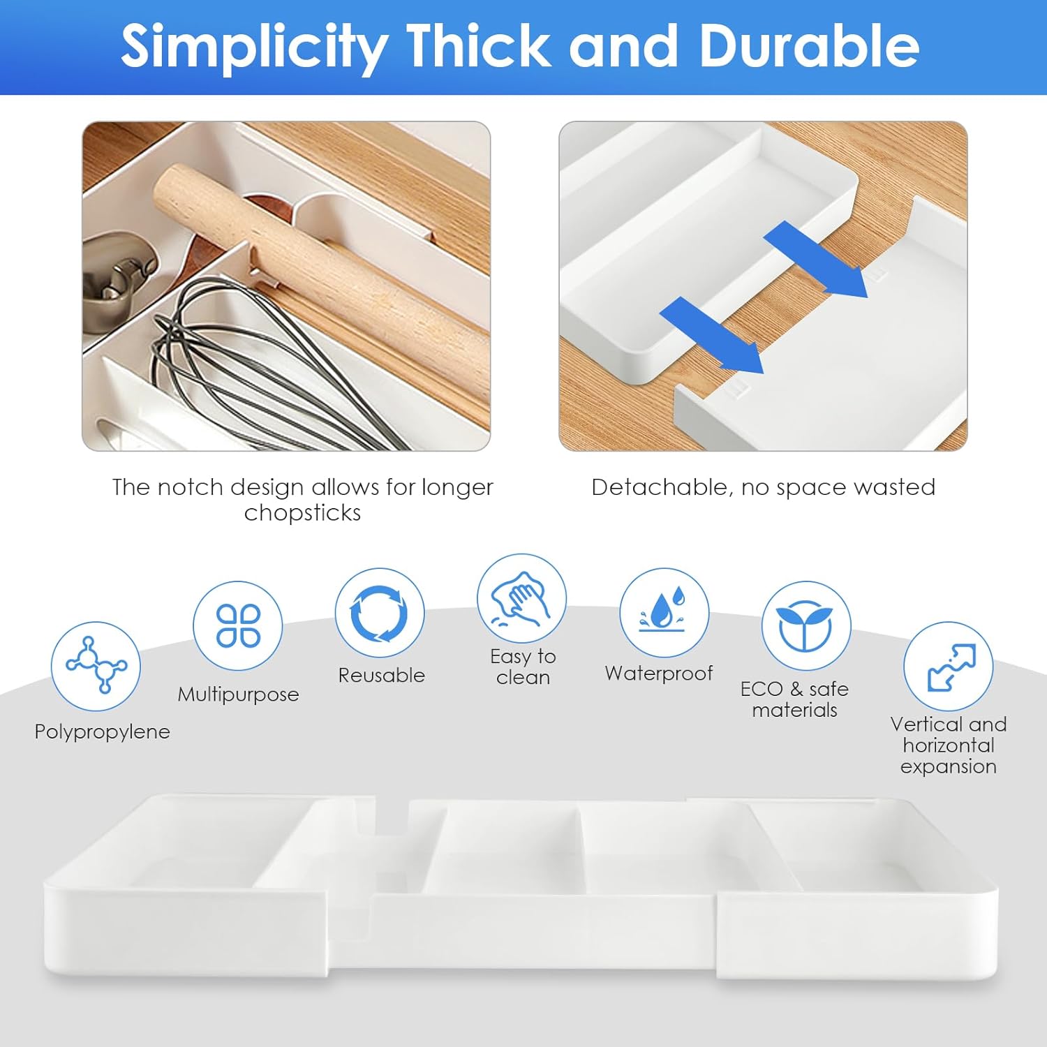 Adjustable Drawer Storage Box