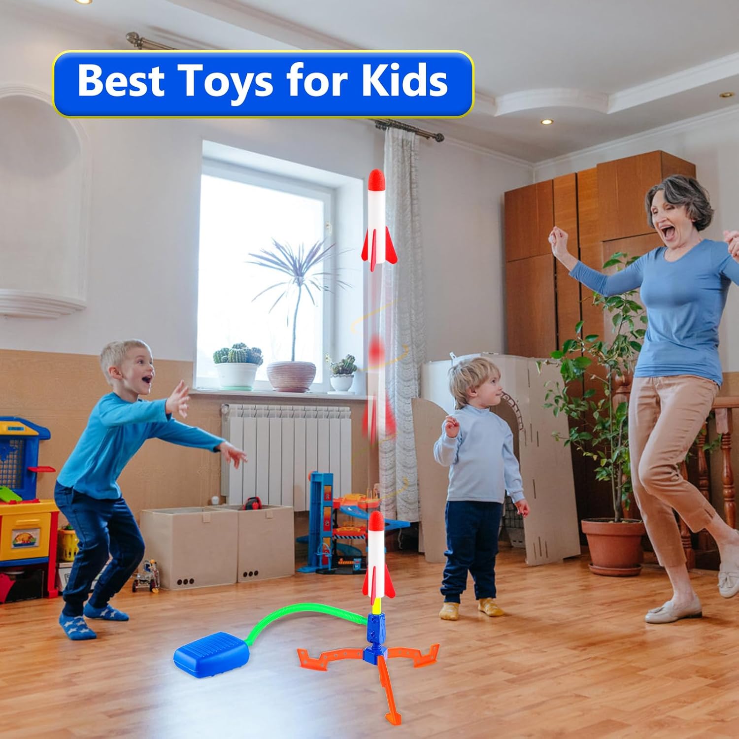 Kids Air Rocket Toy