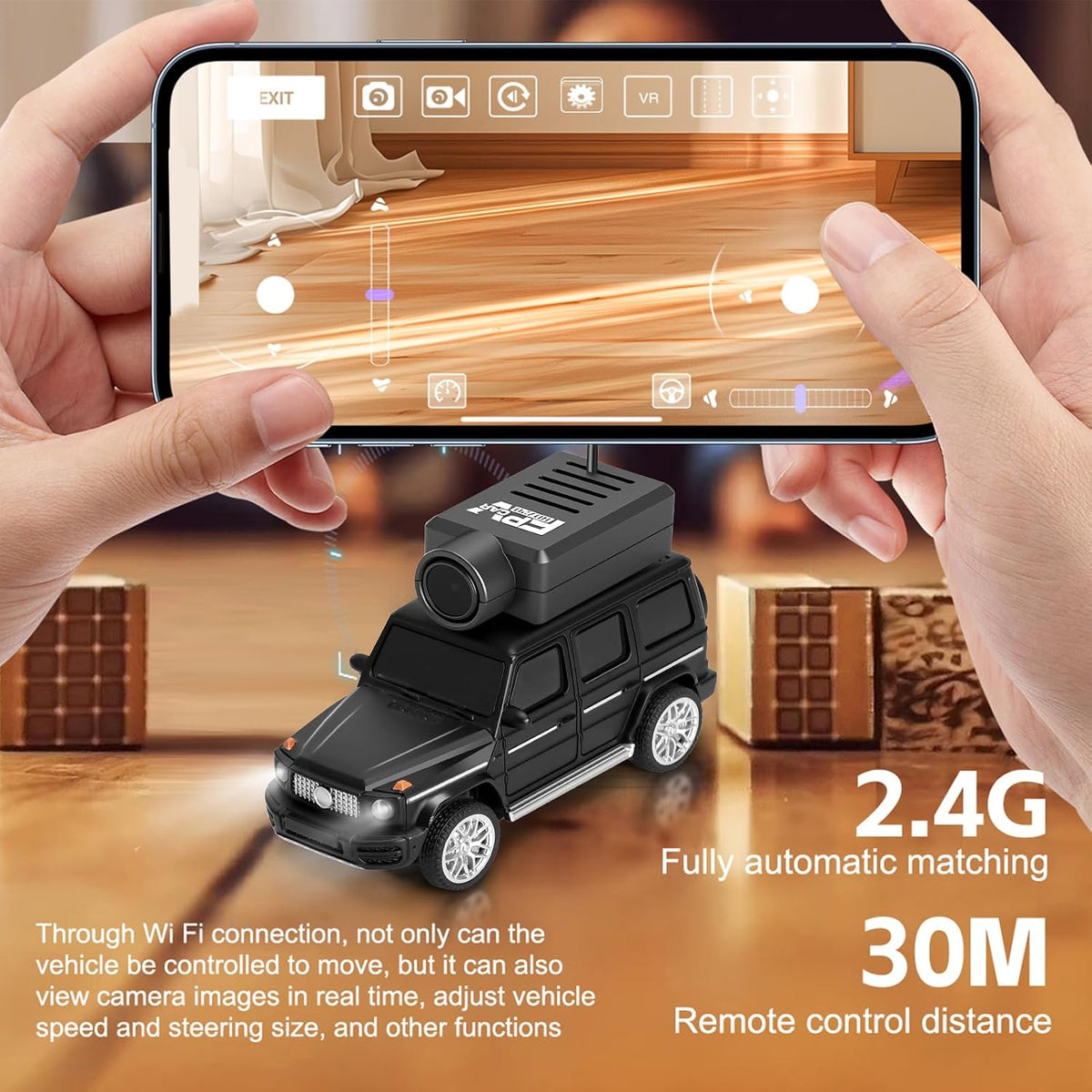 Mini FPV RC Car with Camera