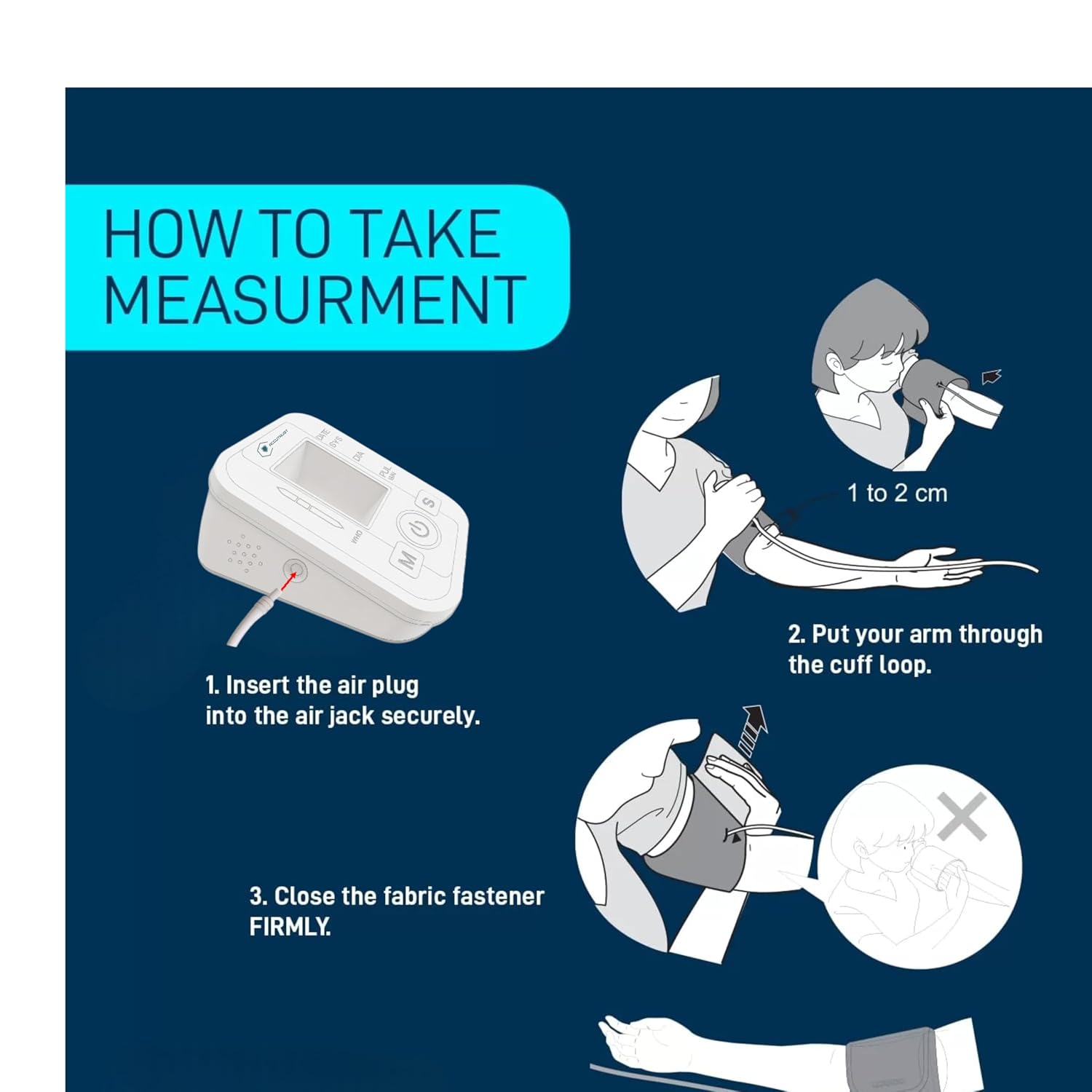 Digital Upper Arm Blood Pressure Monitor