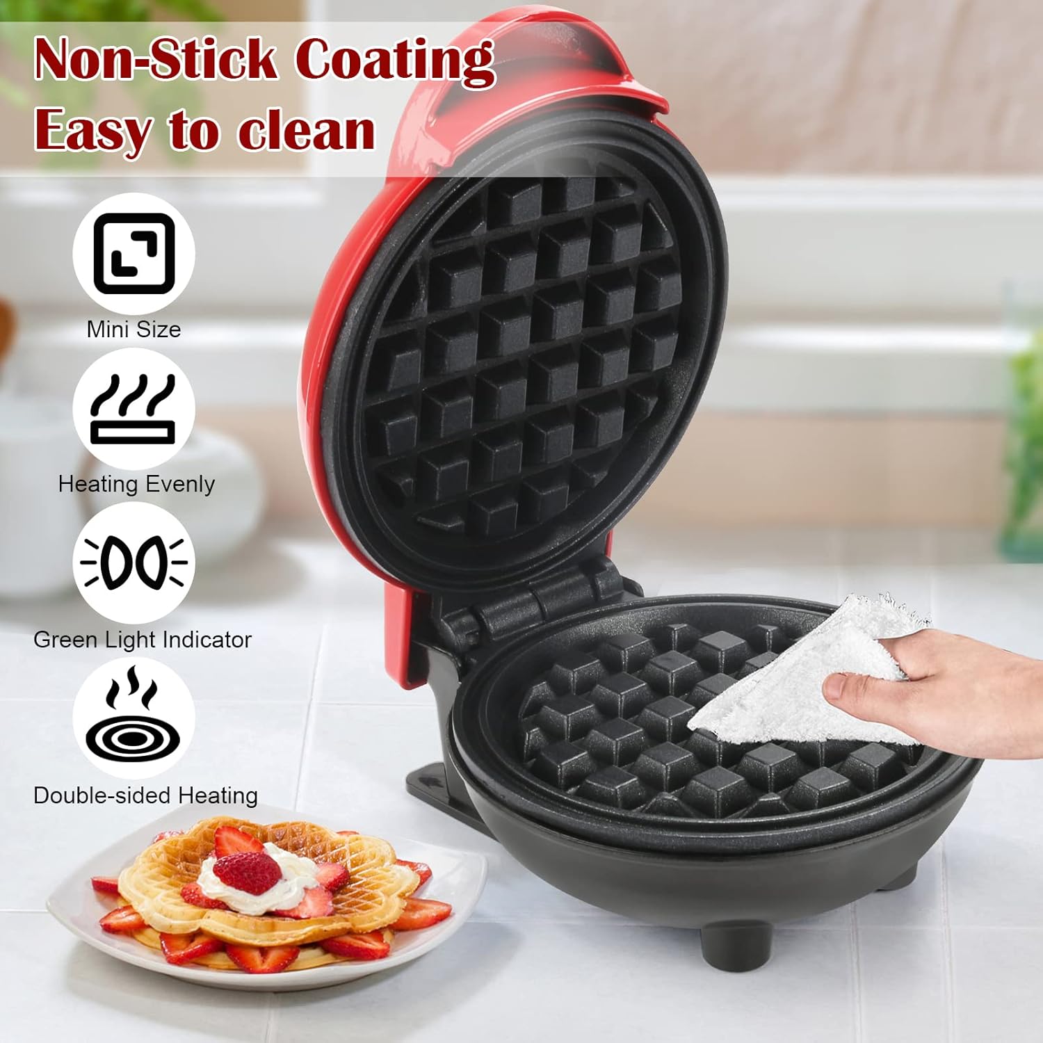 Mini Waffle Maker