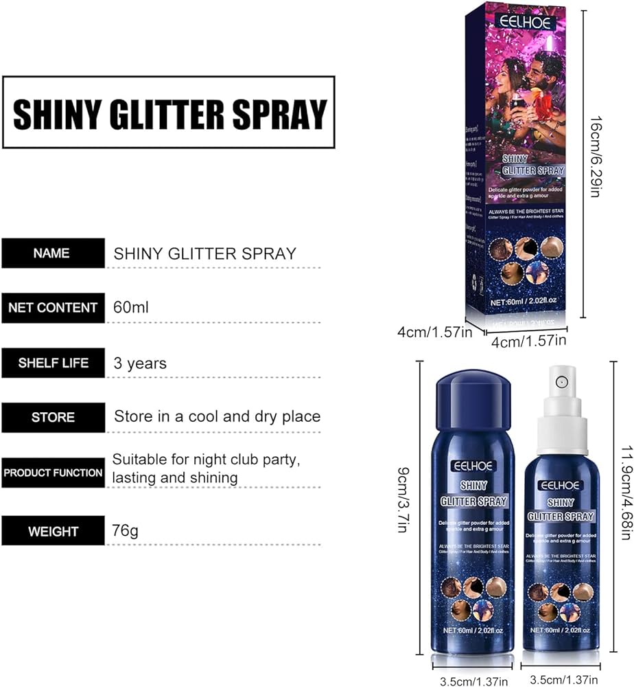 Hair Glitter Spray