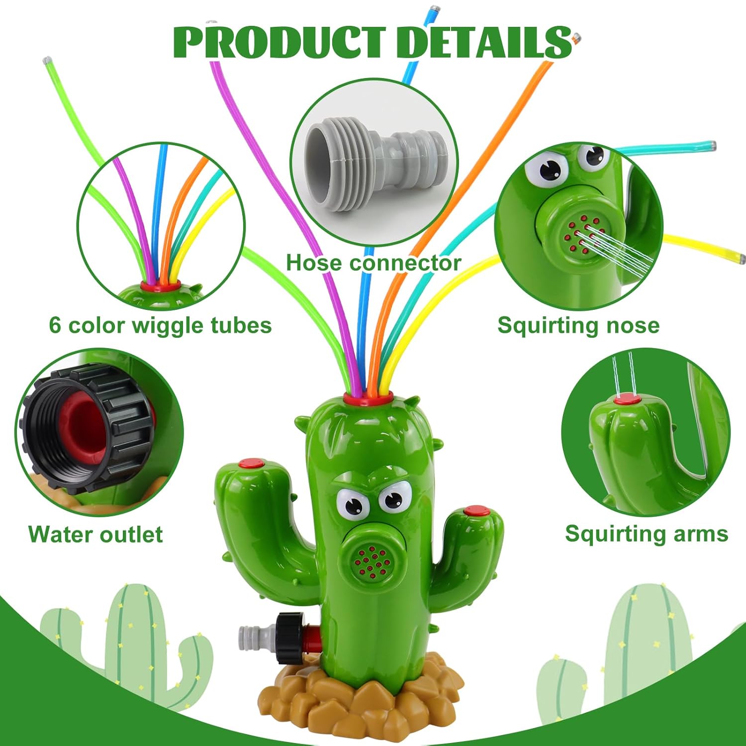 Cactus Water Sprinkler