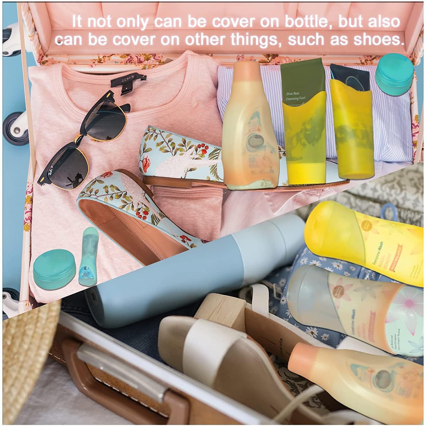 Silicone Bottle Cover Sleeves