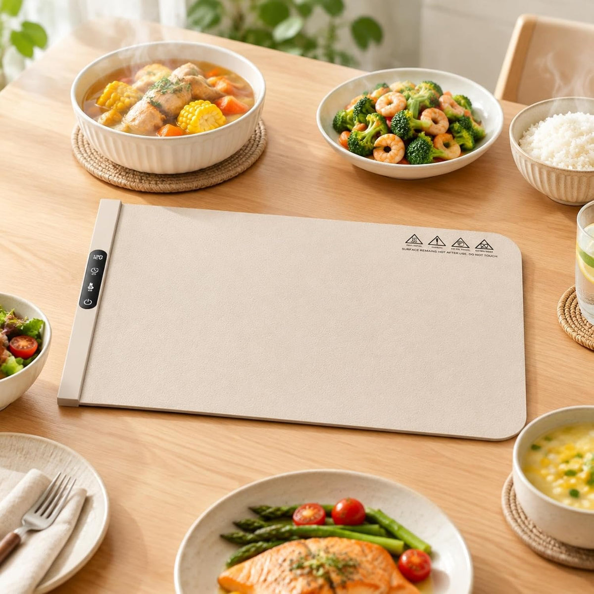 Foldable Silicone Food Warming Mat