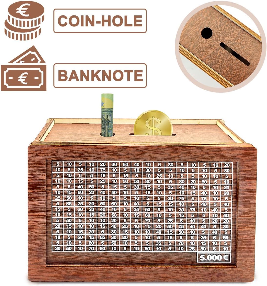 Money Saving Box Tracker