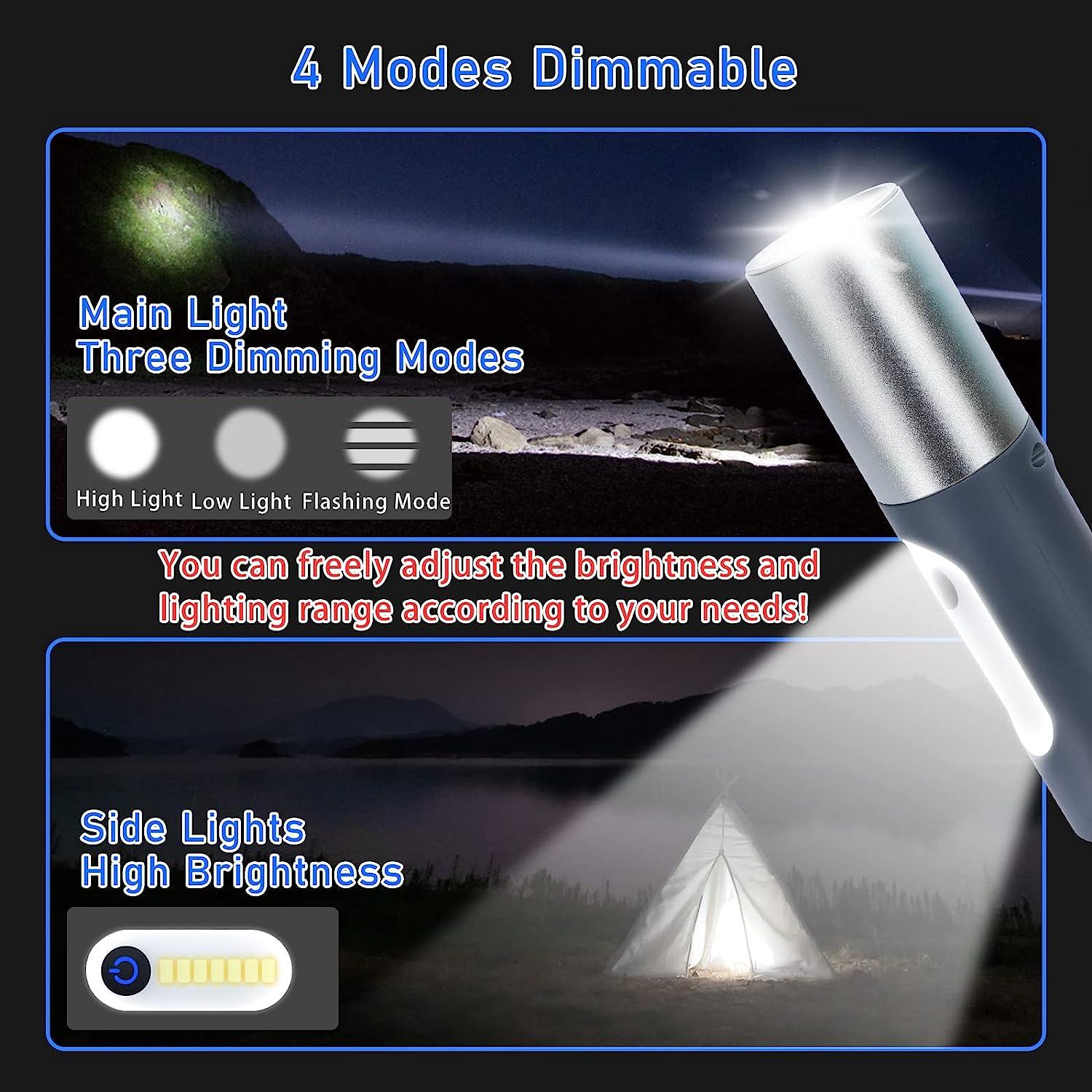 Powerful Zoomable 5-in-1 LED Flashlight - 961stores