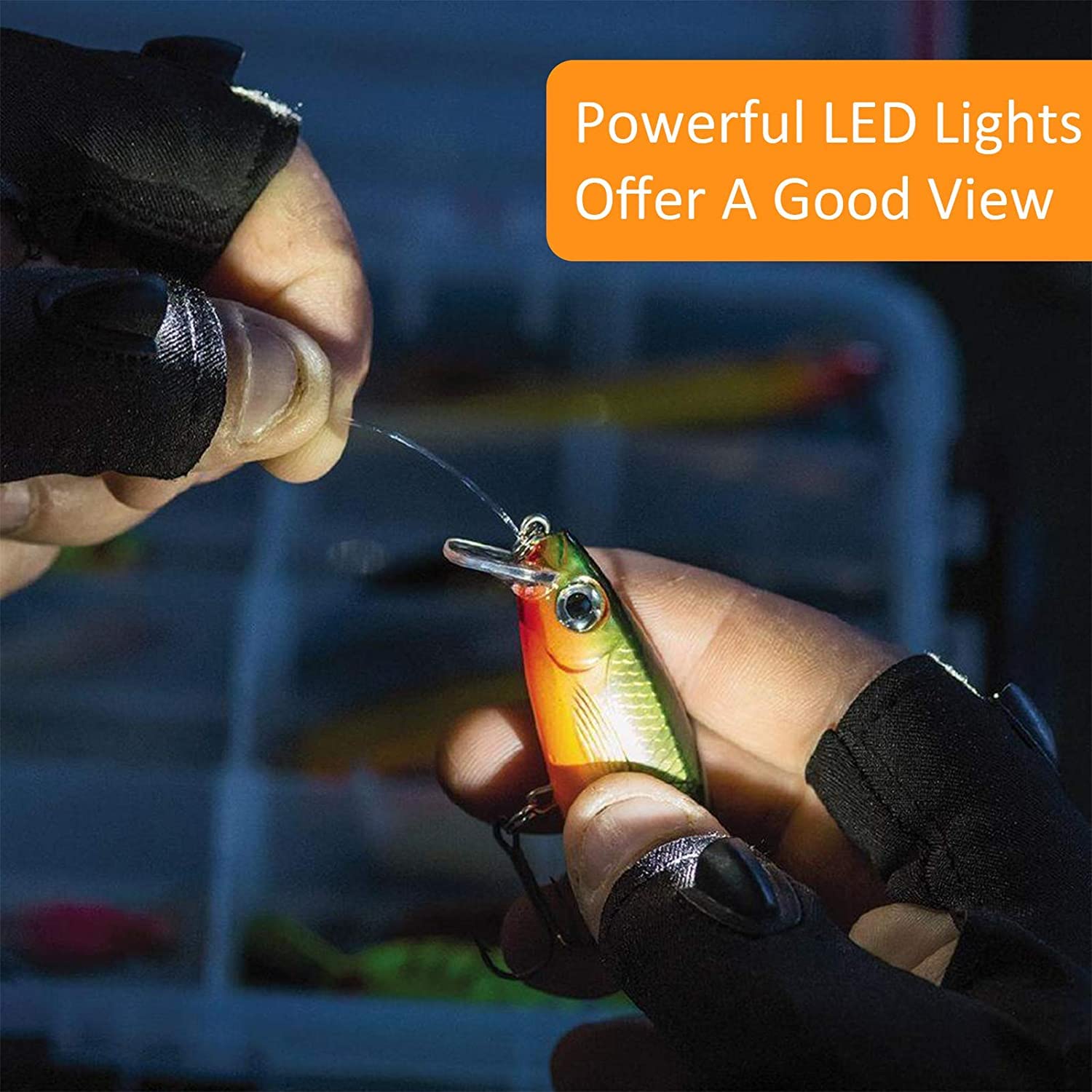 LED Flashlight Gloves