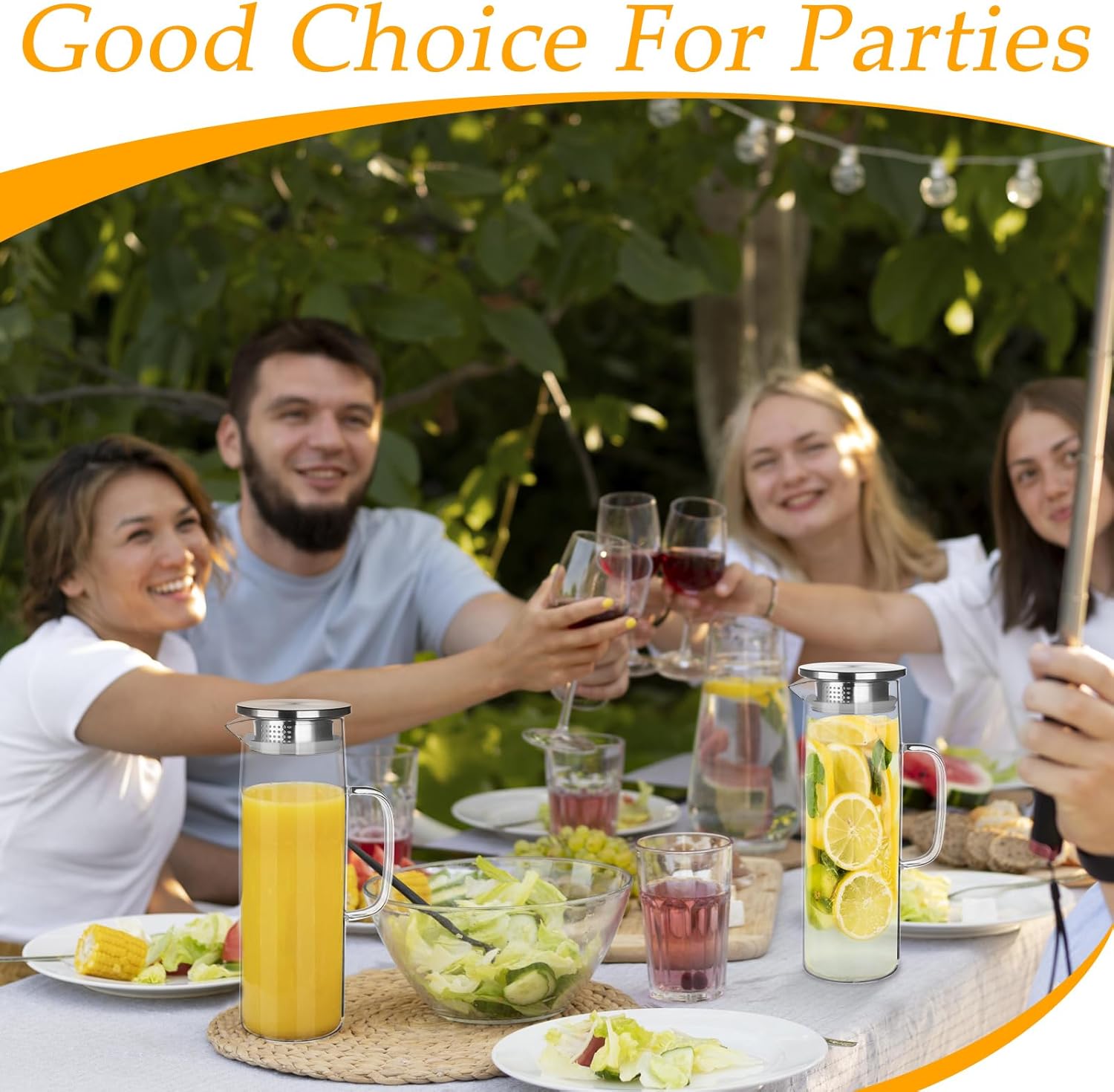 Borosilicate Glass Bottle 1.5L