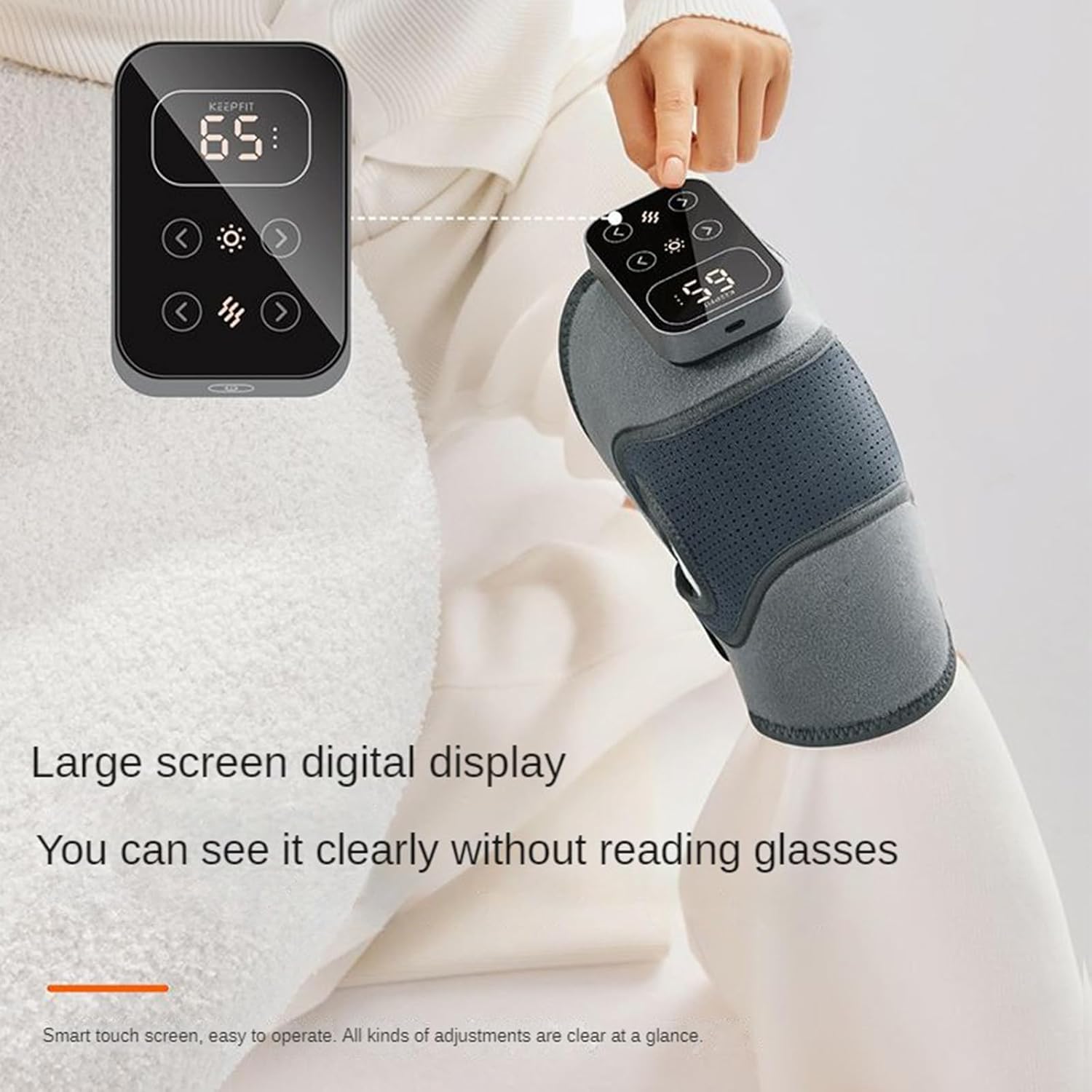 2-in-1 Heated Knee Massager