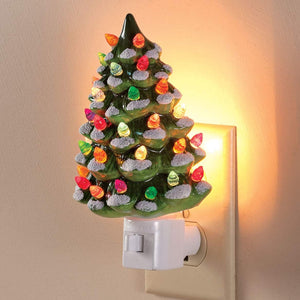 Wall Plug Christmas Tree