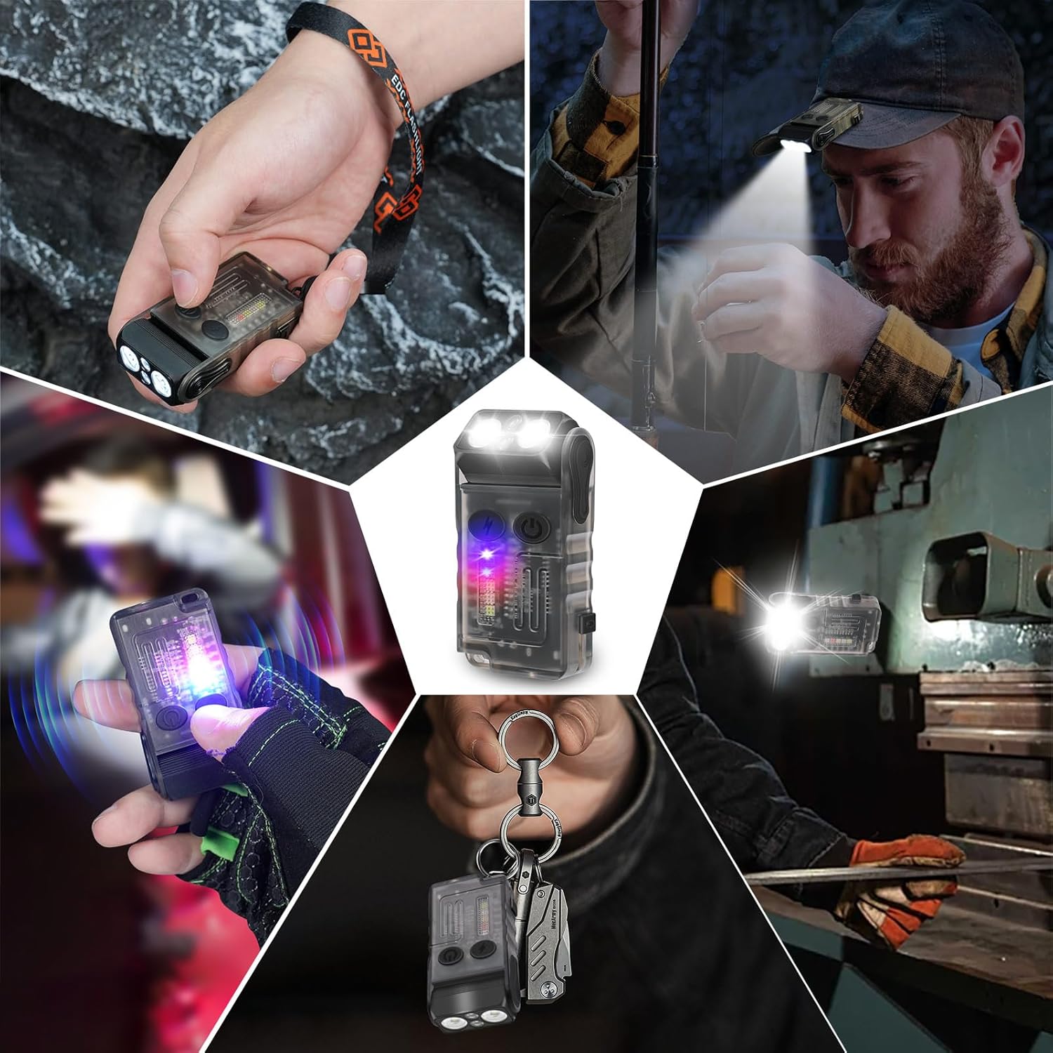 Boruit V20 UV Flashlight