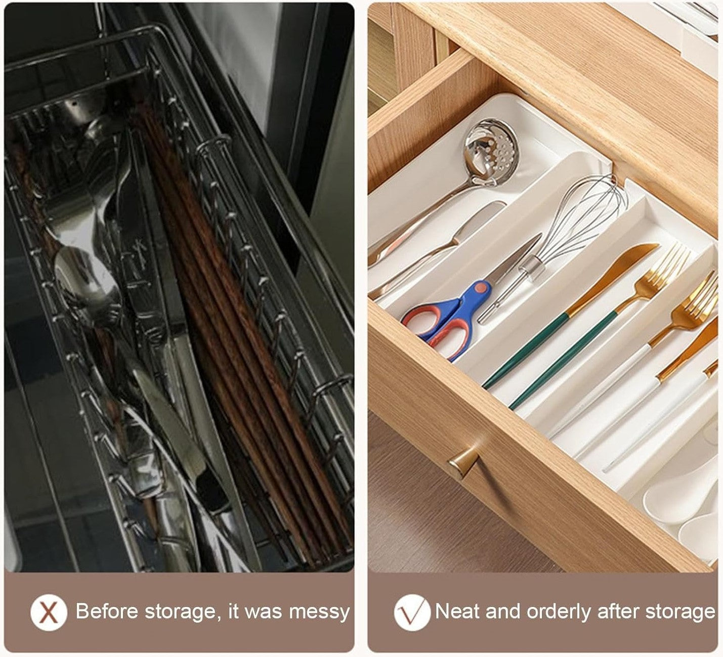 Adjustable Drawer Storage Box