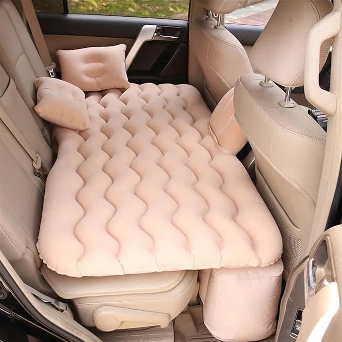 Inflatable Car Mattress with Pillows