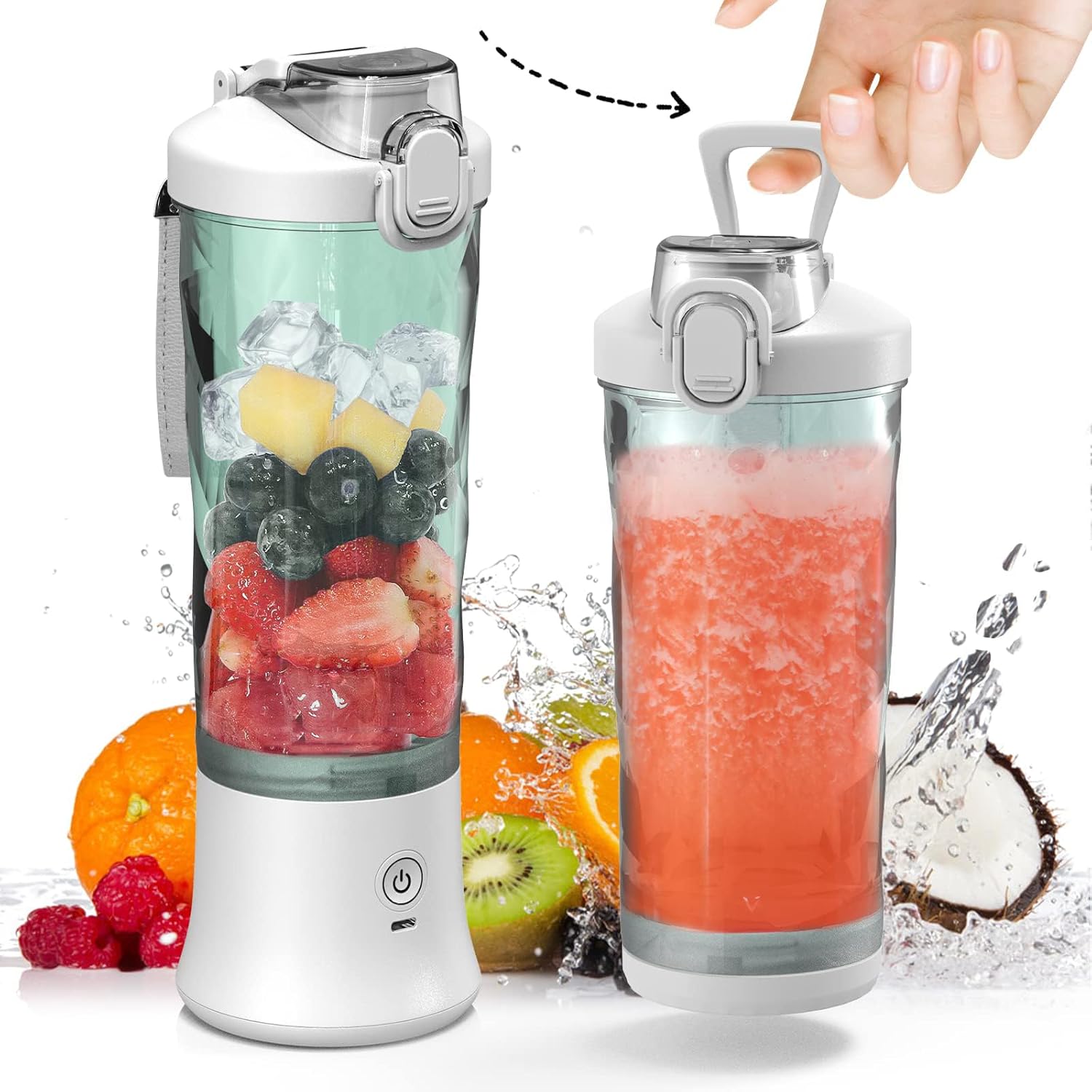 Portable USB Blender with Travel Cup