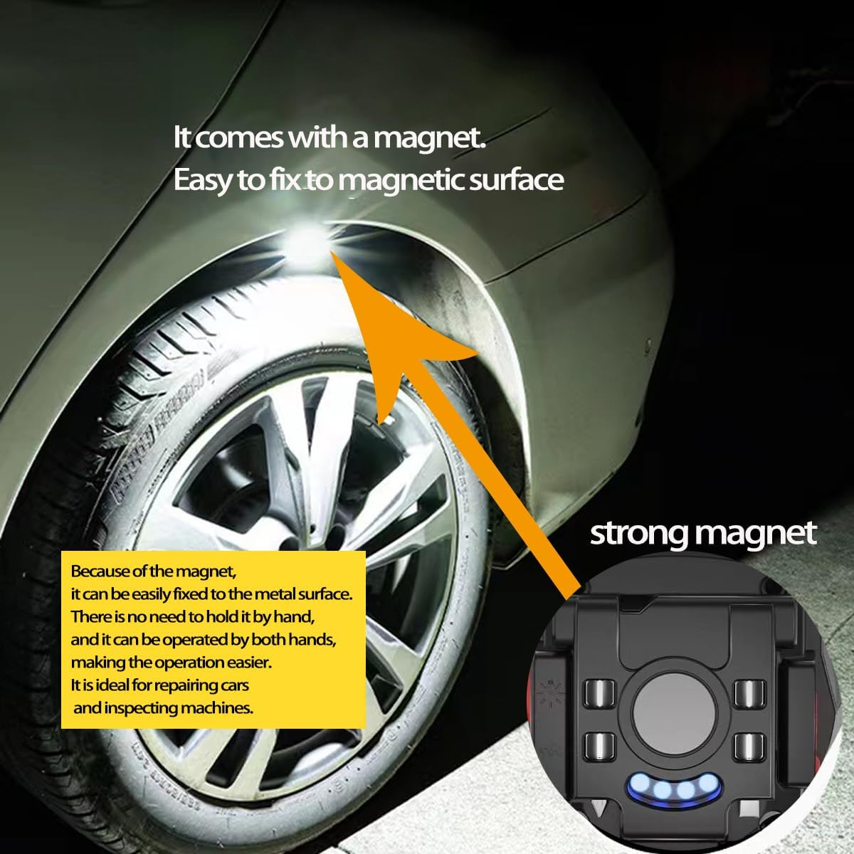 Multi Functional Keychain Portable Flashlight