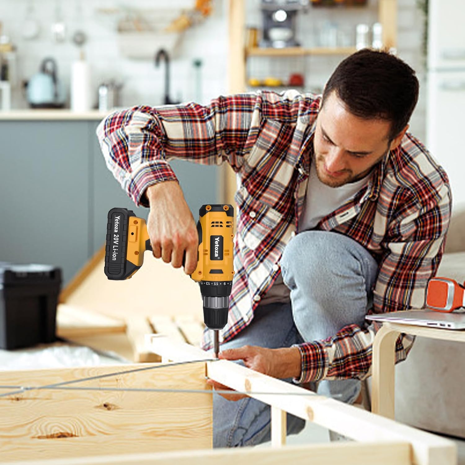 Dunlandi 24V Rechargeable Drill Kit