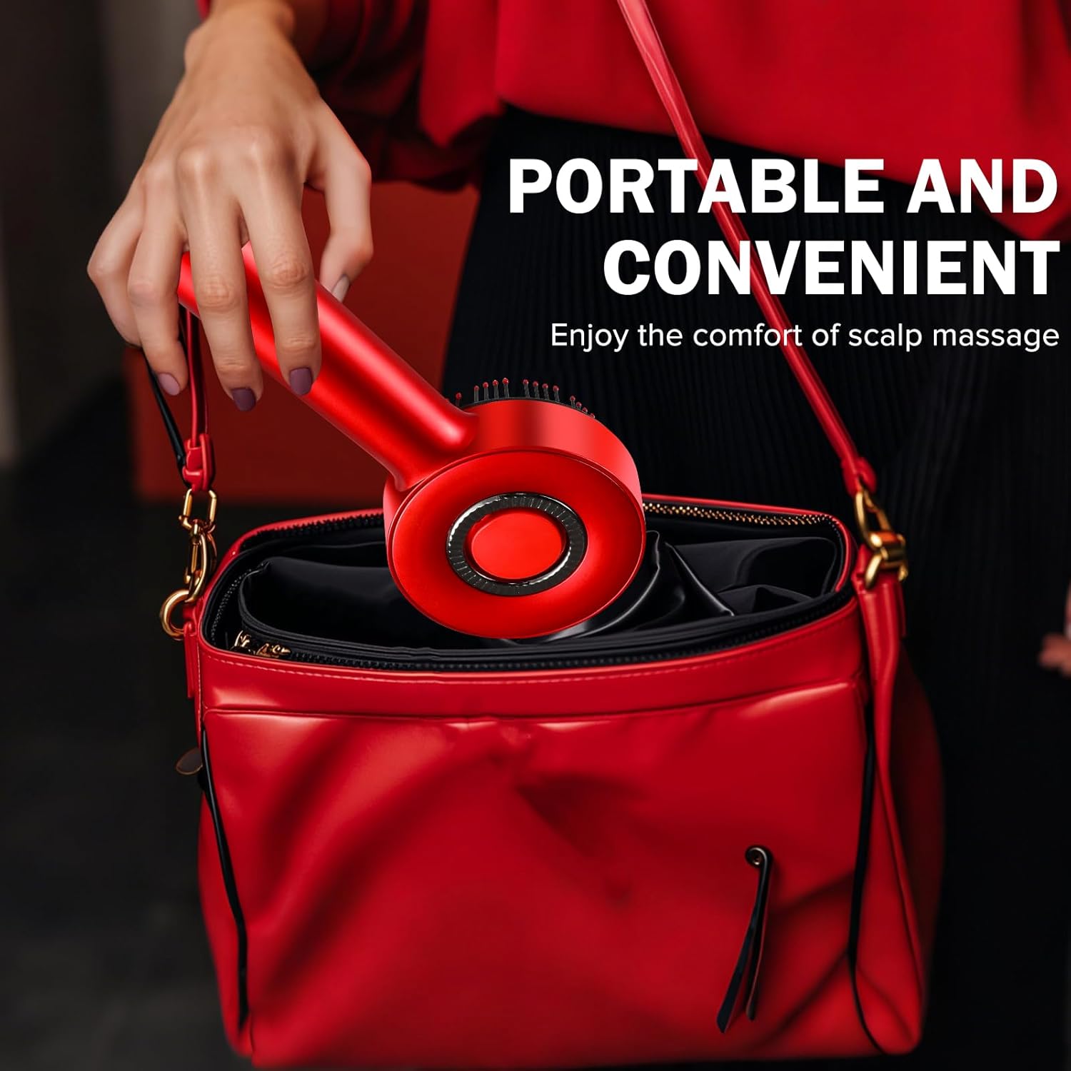 Red Light Hair Massager